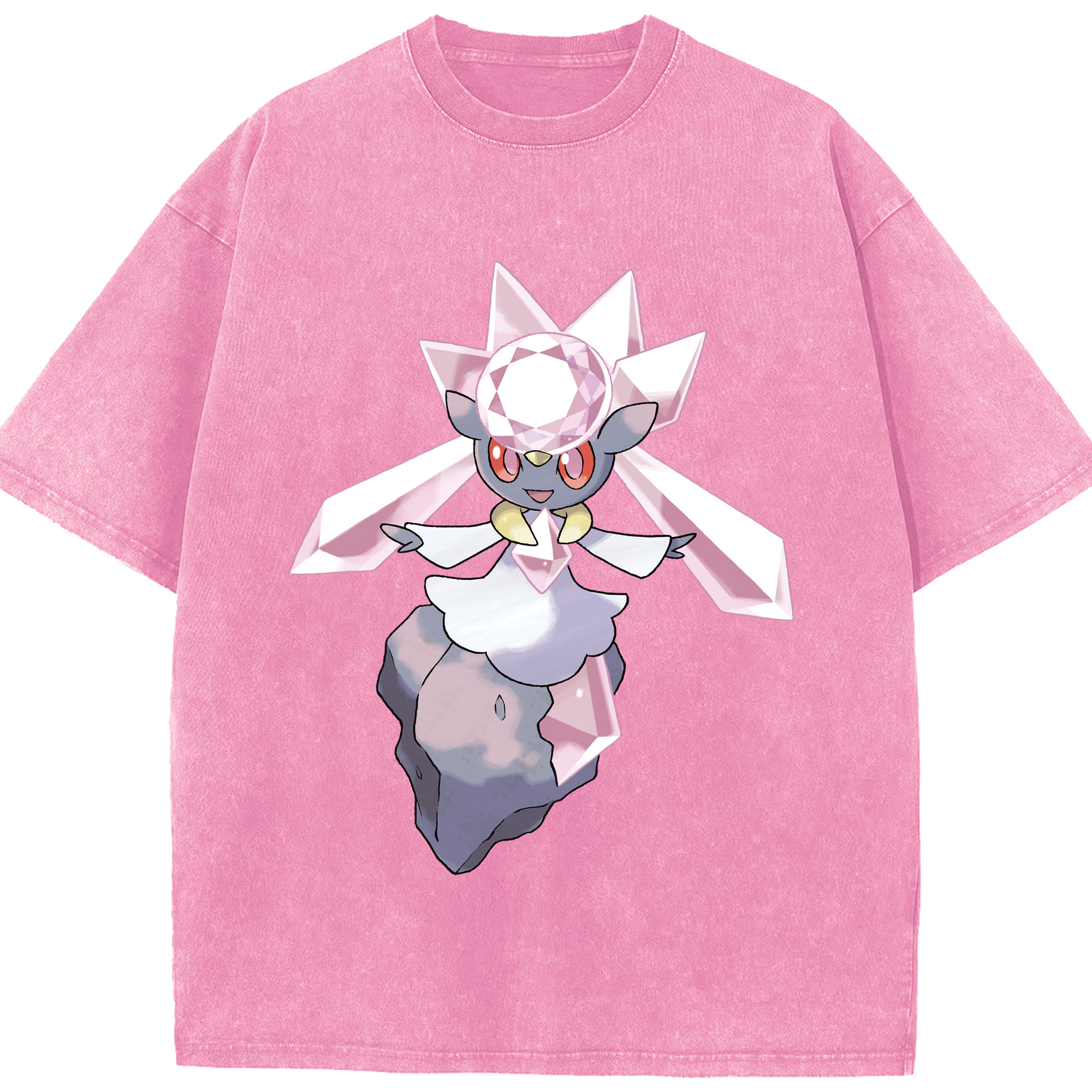 （画像用） ポケットモンスター Pokémon 綿100% ヴィンテージ風 半袖Tシャツ（フロントプリント）